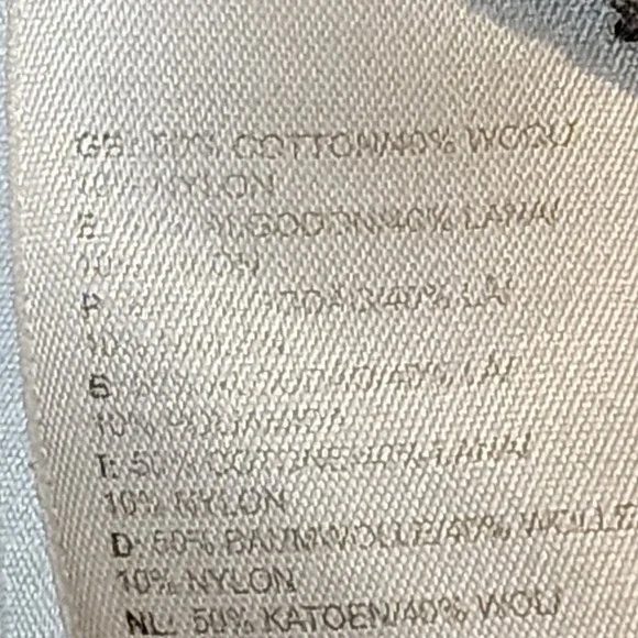 The North Face Mens XL TG Grey Speckled Knit Zip Up Jacket Full Zip Pockets Wool - Picture 8 of 10